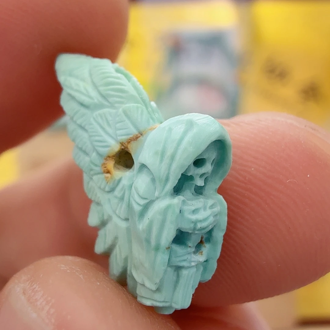 绿松石未镶嵌配饰