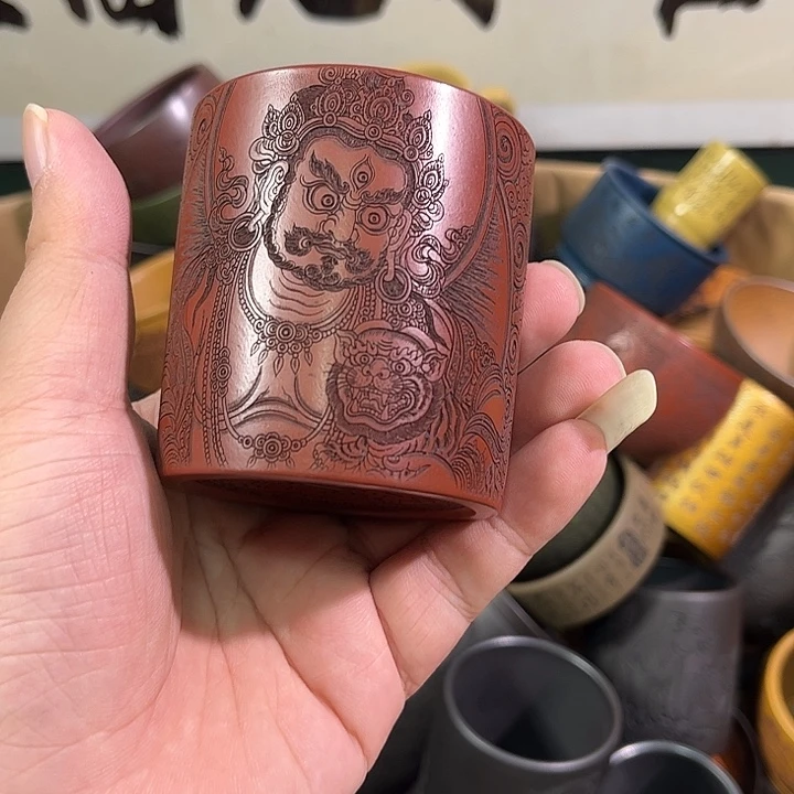 茶杯紫砂全手工紫砂主人杯