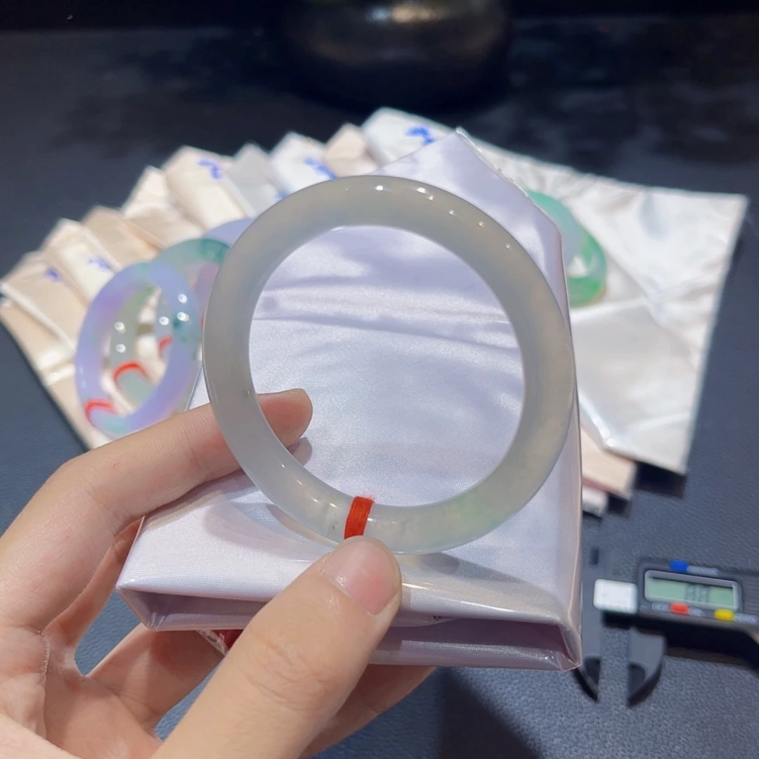 未镶嵌手镯翡翠翡翠手镯50圈口