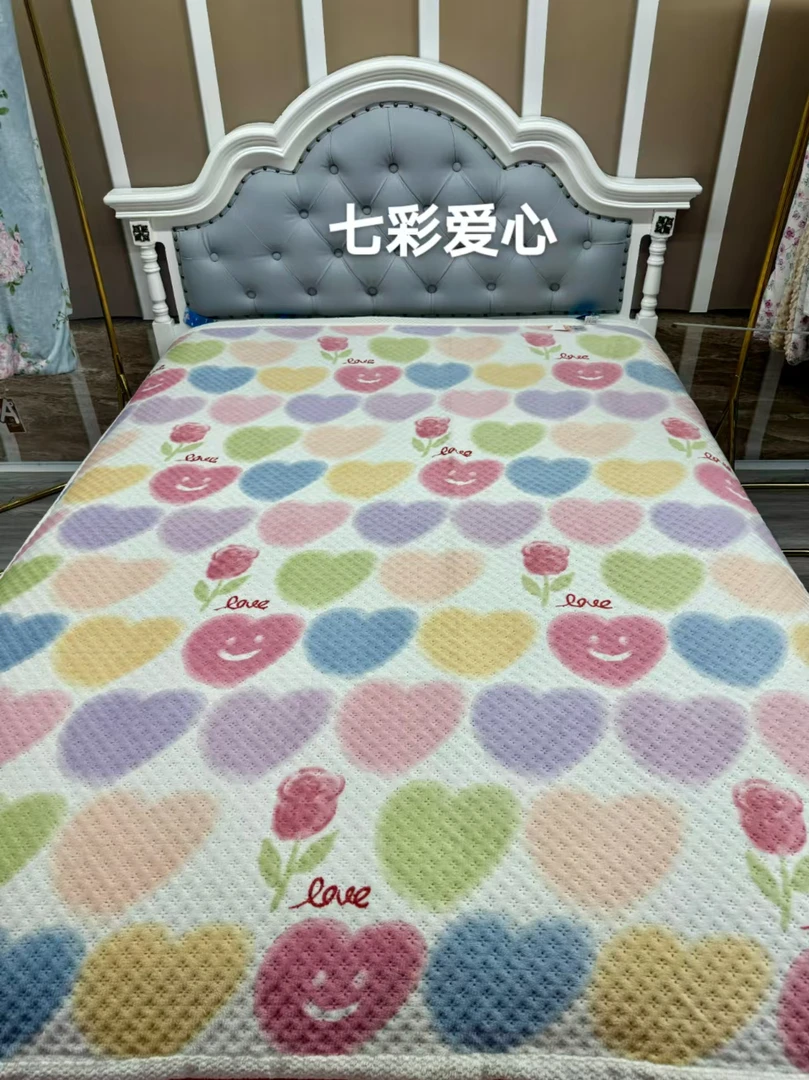 直边绒床盖2340-A127****