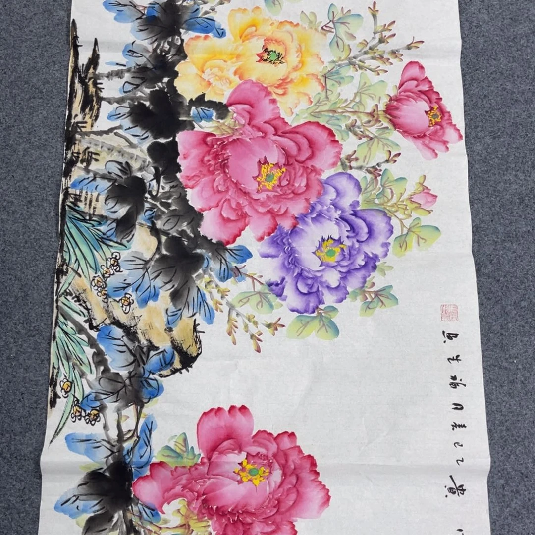国画纯手绘作品图