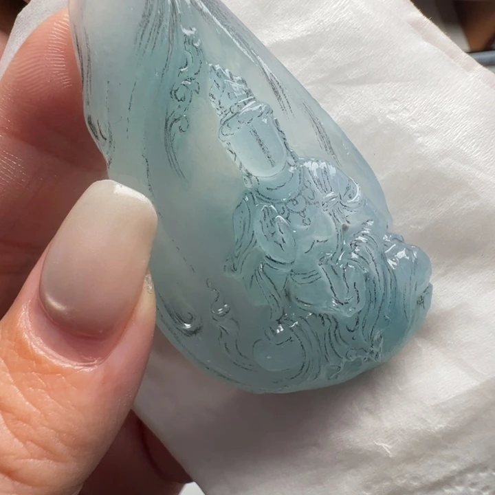 ****M定制翡翠未镶嵌包工
