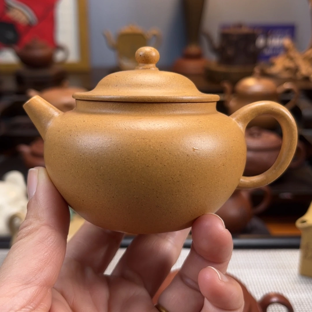 紫砂茶具半手工制作