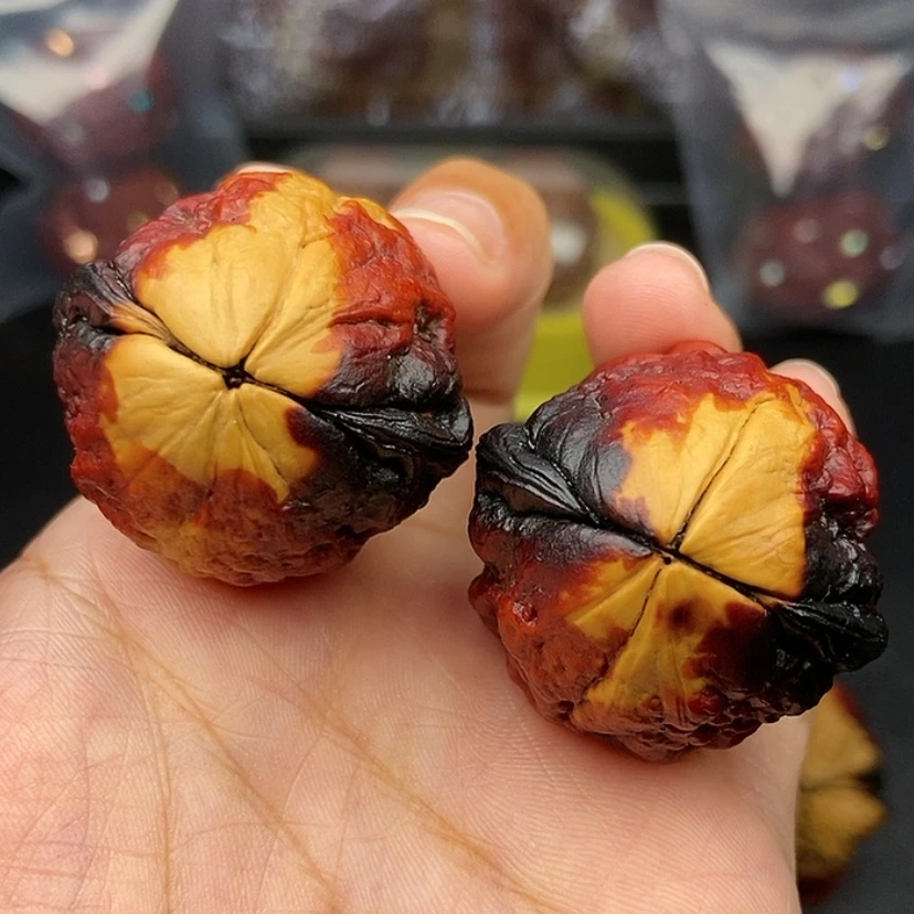 【闪购商品】把件文玩核桃33尺八方来财