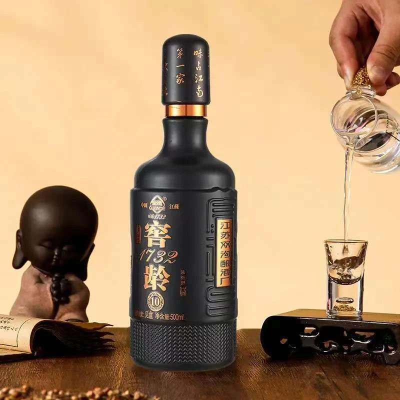 全德窖龄10礼盒浓香型白酒42/52度500ml*6瓶52度