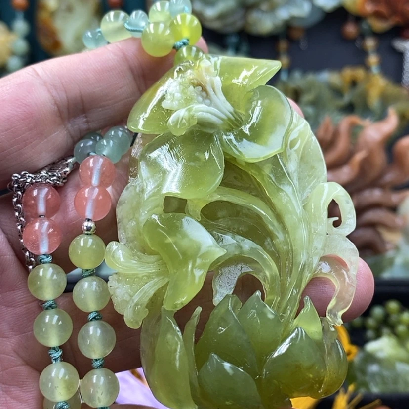 【闪购商品】未镶嵌岫玉吊坠