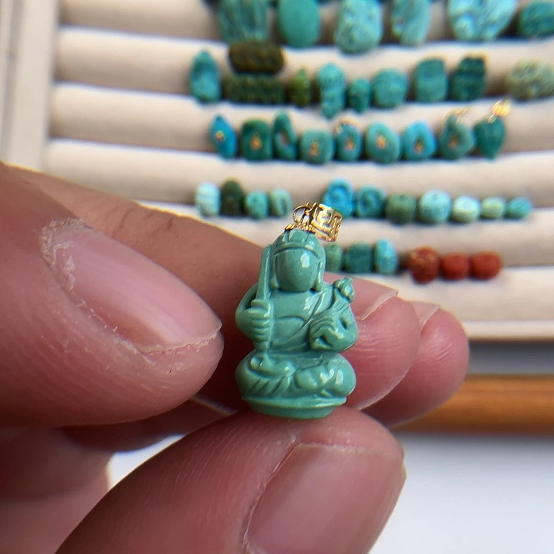 绿松石未镶嵌配饰配饰