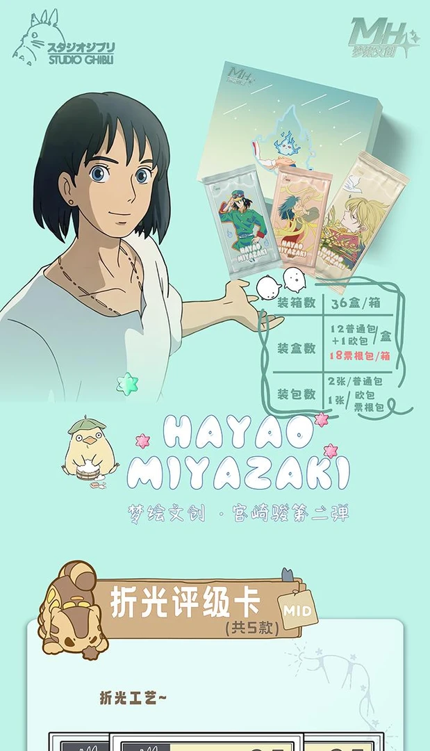 【刺盒】小兰（梦绘2)宫崎骏 国卡二创卡牌【默认代拆】