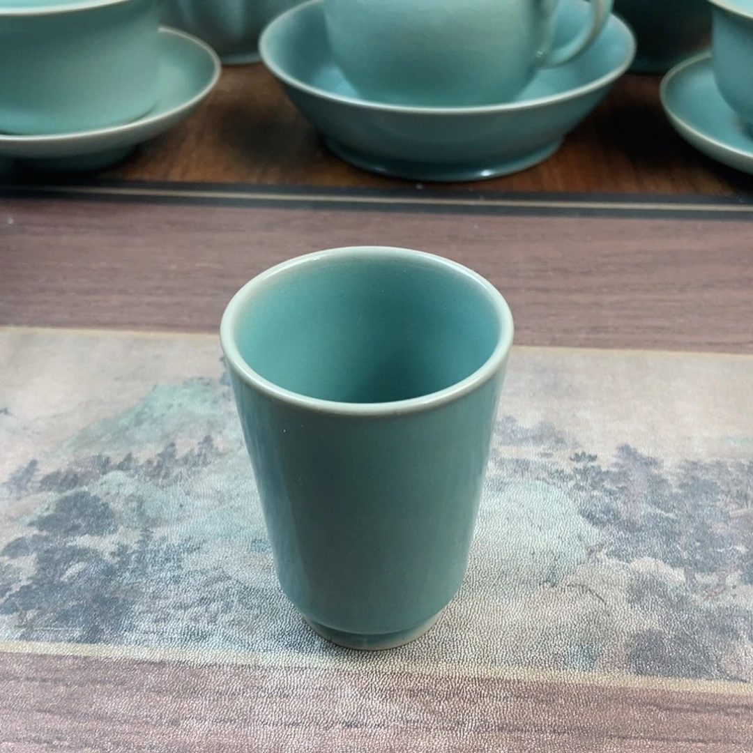 摆件瓷原产地原矿汝瓷～茶器