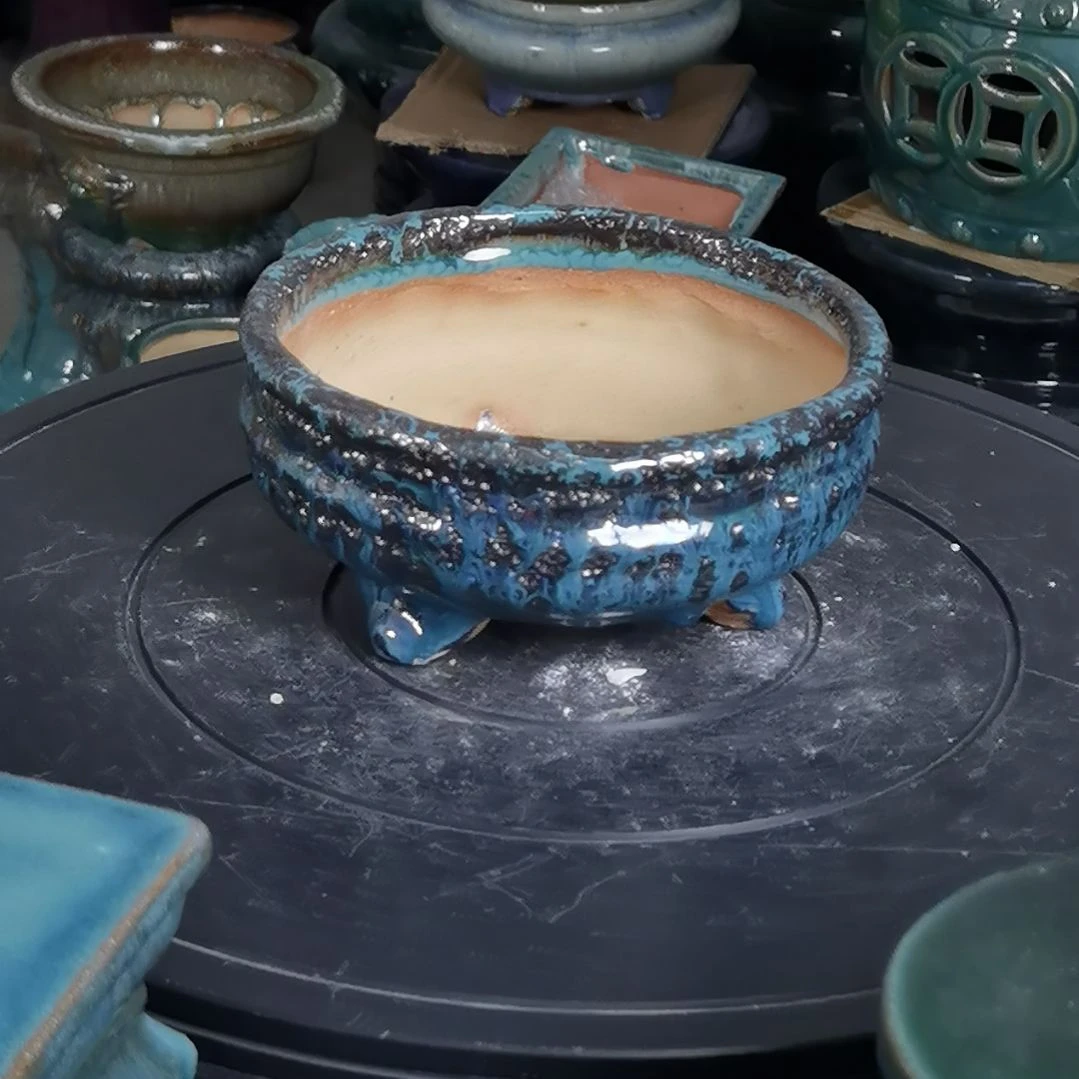 内口14.5深5石湾花盆默认微瑕