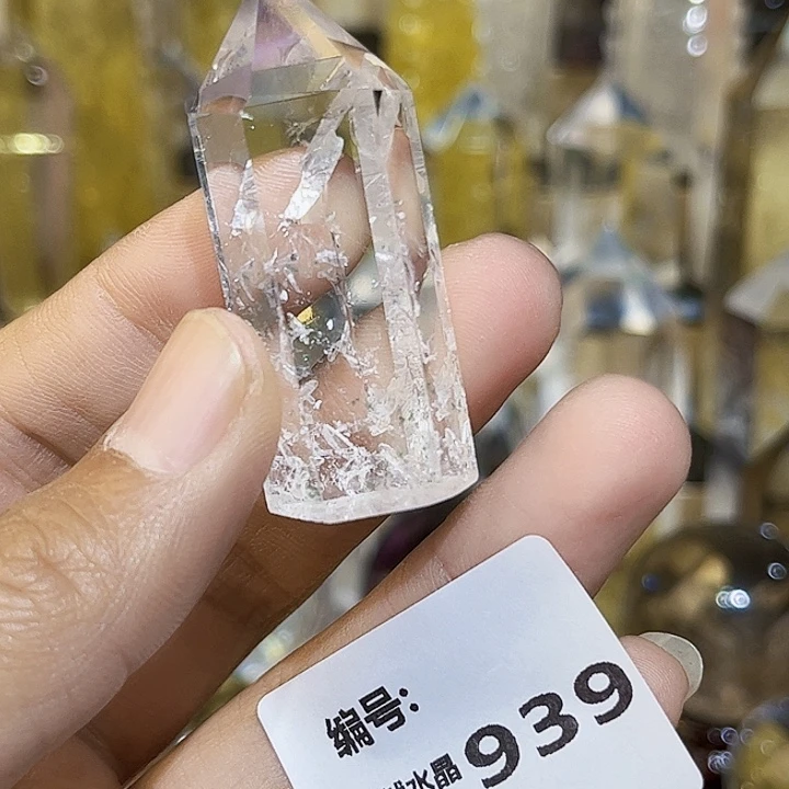 摆件未镶嵌水晶柱