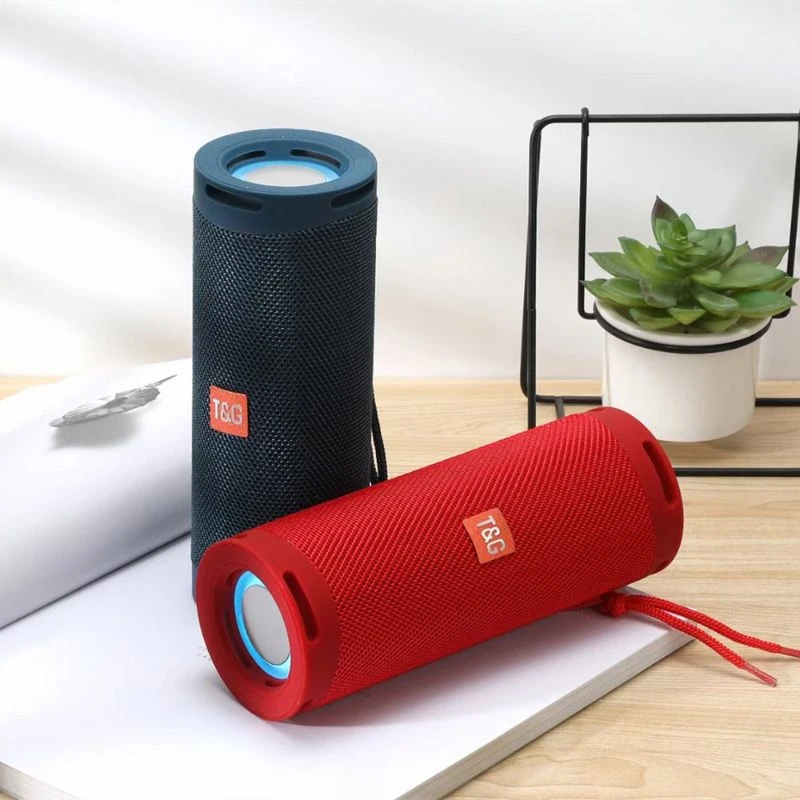 蓝牙音箱灰色2.0蓝牙连接迷你插卡按键车载防水5.1