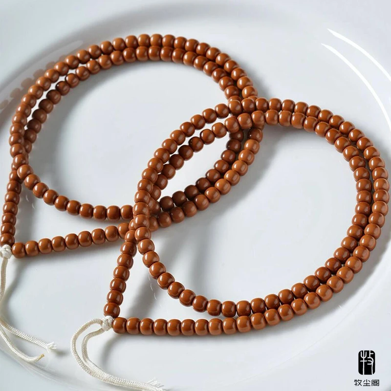 猴头核桃极限弧老型108脖挂微瑕原生态无泡药！