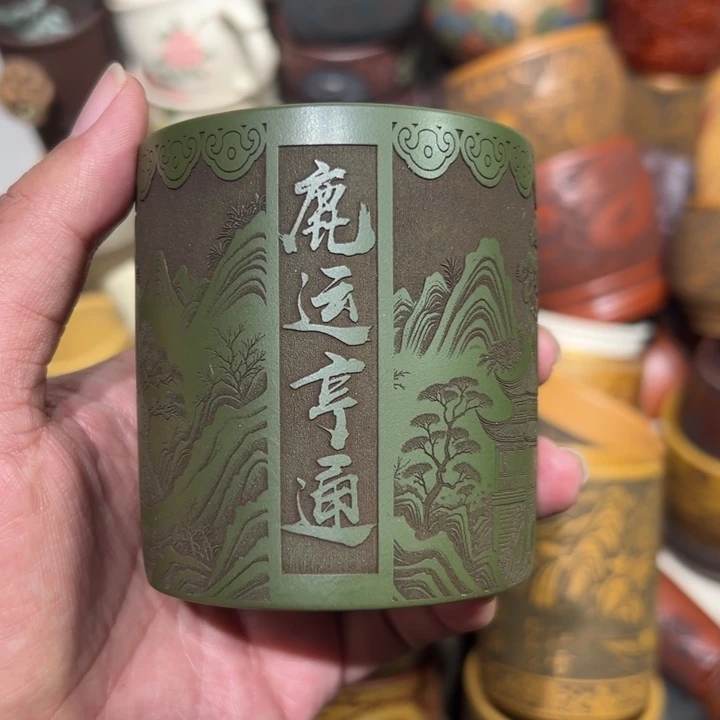 紫砂茶杯宜兴紫砂主人杯