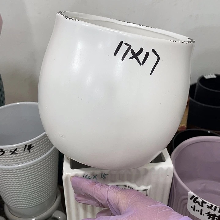 红陶陶瓷花盆花盆