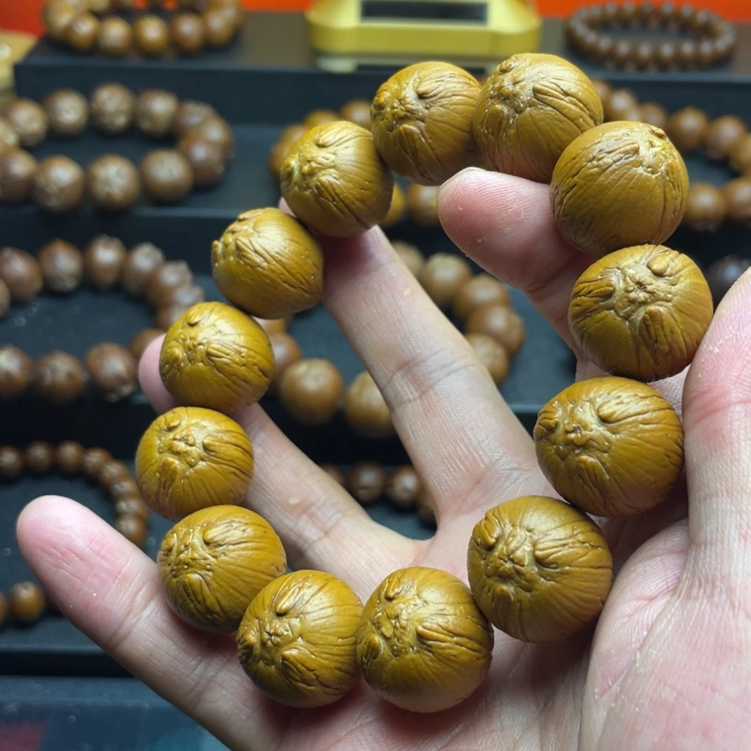 清***面紫金鼠手串20尺寸