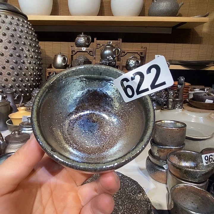 高温柴烧陶泥主人杯