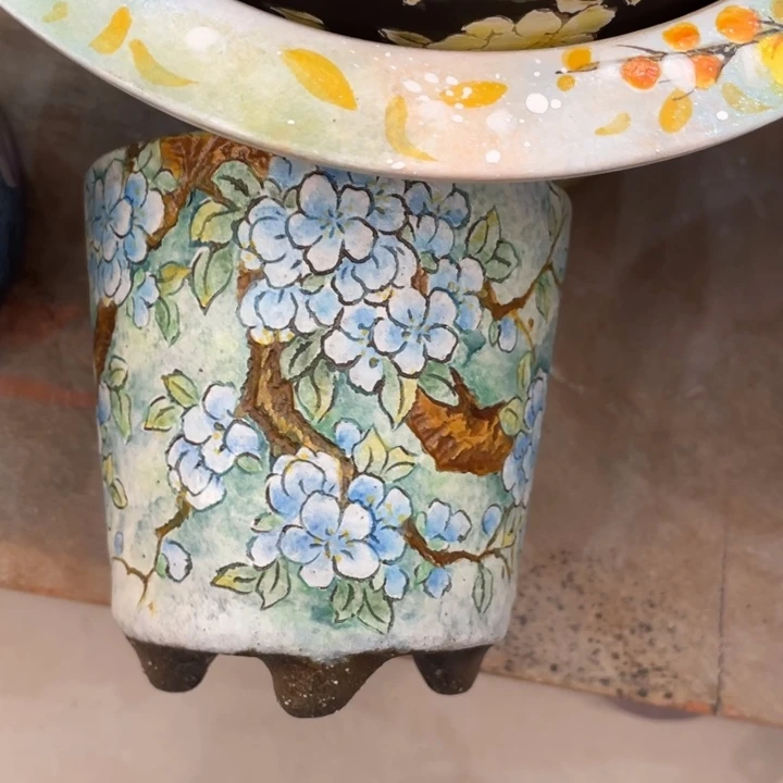 口径7.5深度7黑紫砂