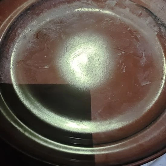 瓷铁红釉大茶盘口径32……
