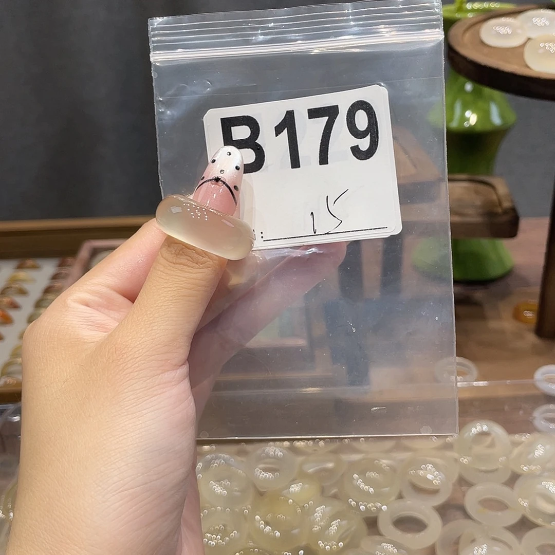玛瑙/玉髓未镶嵌戒指179