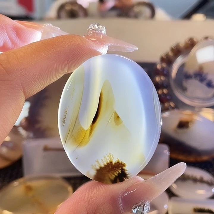 未镶嵌颈饰玛瑙/玉髓