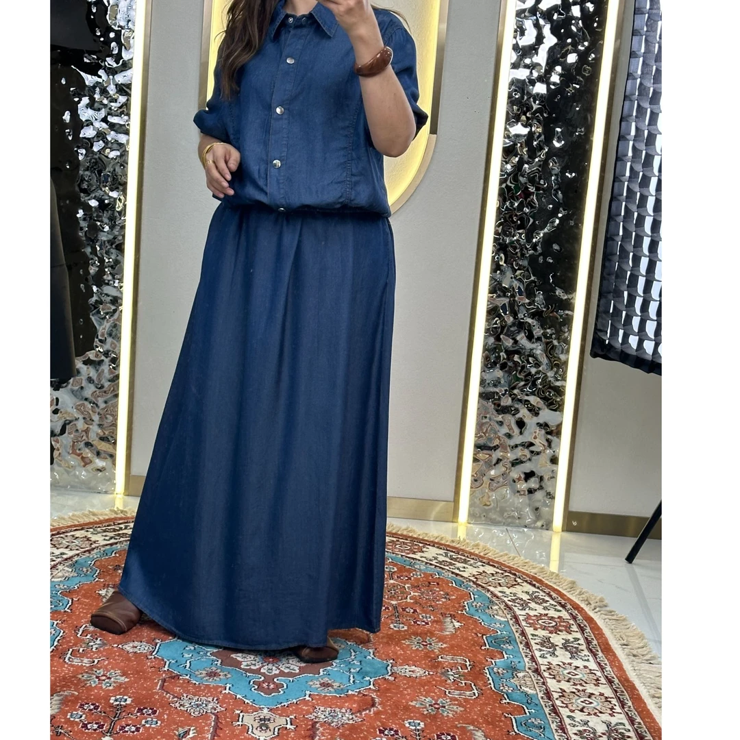 rf女士休闲牛仔套装