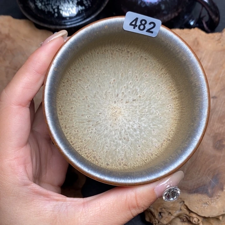 茶盏建窑建盏主人杯482