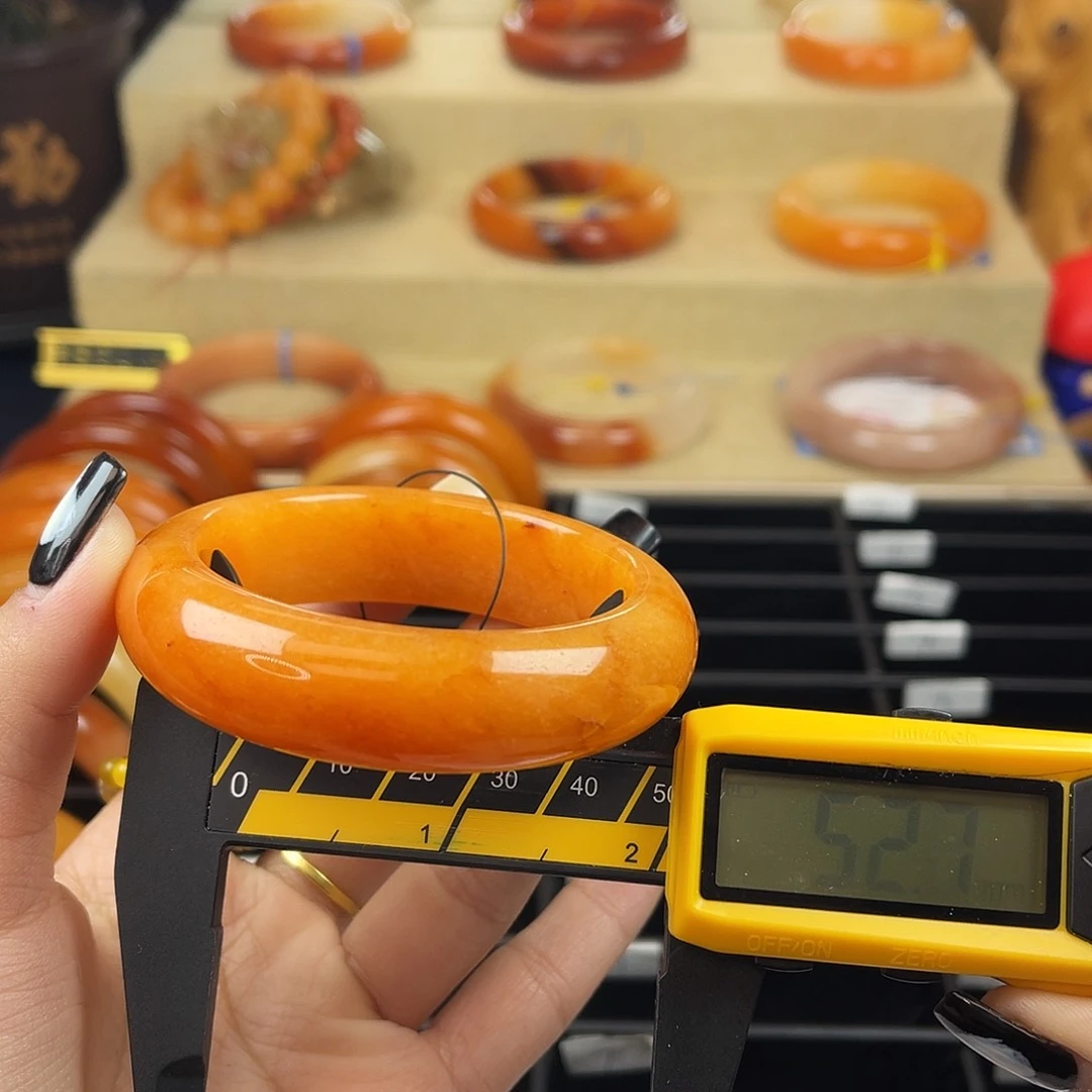 非金属无54号 茄山老油料 52圈口