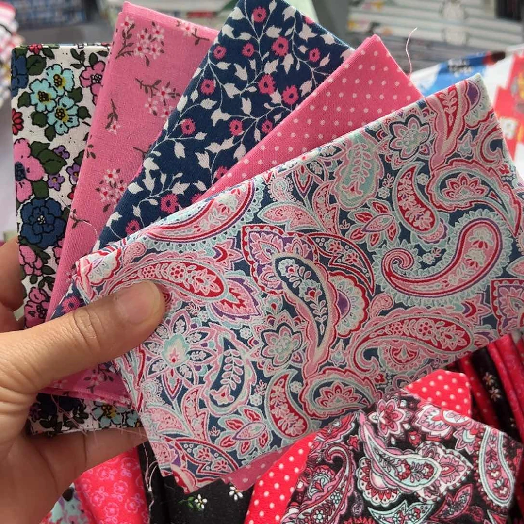 5片纯棉平布45.50厘米一片果子布艺