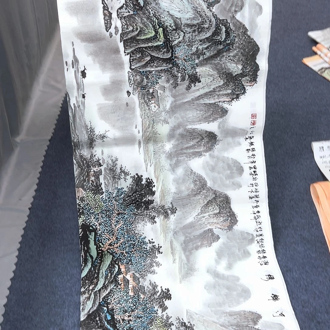 国画国画作品宣纸纯手绘