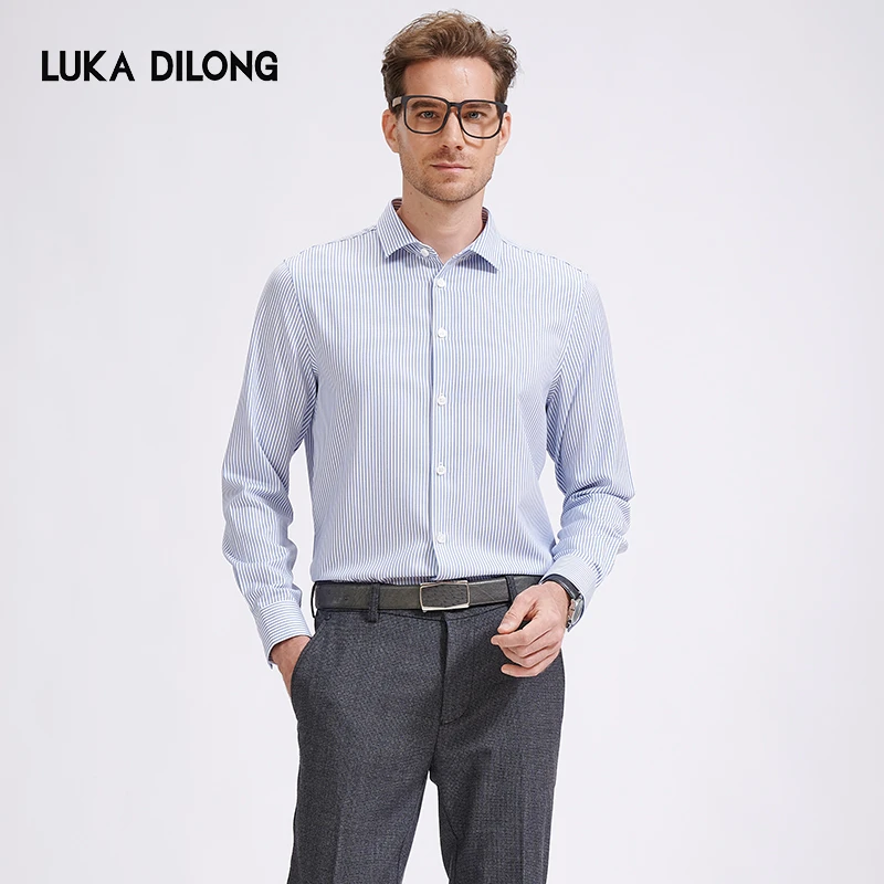 春季【棉羊毛】修身男士长袖男装春夏法兰绒衬衫衬衣衬衫-120215103