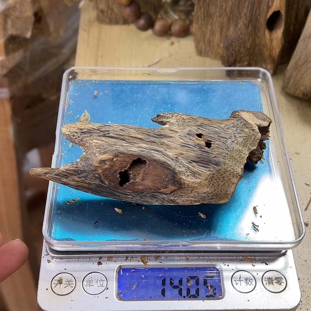 香料绿奇楠虫漏14克张勺子
