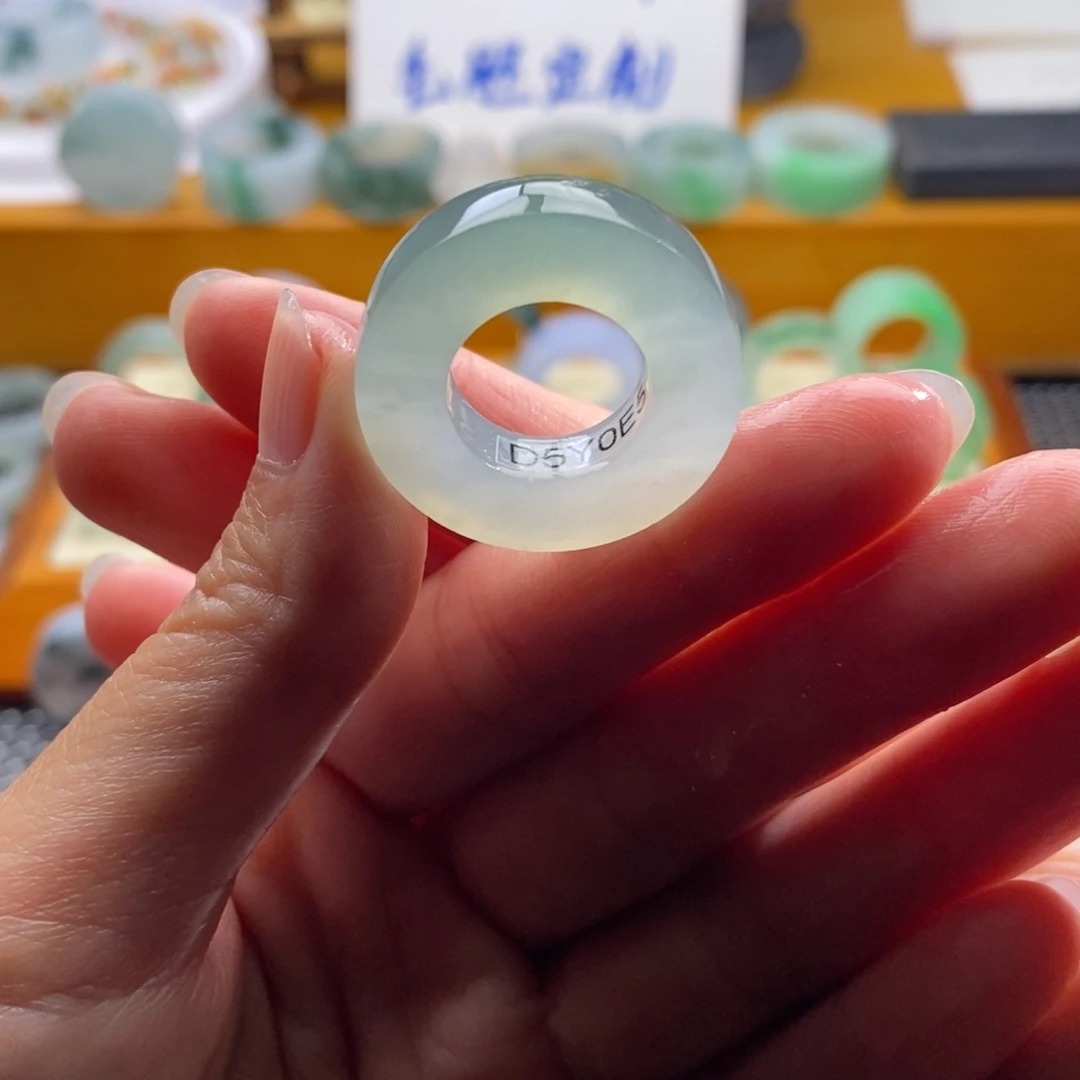 定制翡翠未镶嵌6-21圈口