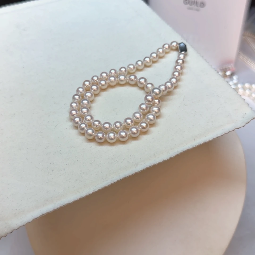 【闪购商品】淡水珍珠银S925镶嵌项链