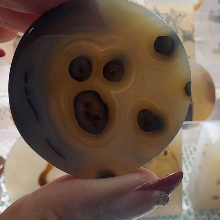 玛瑙/玉髓未镶嵌项链