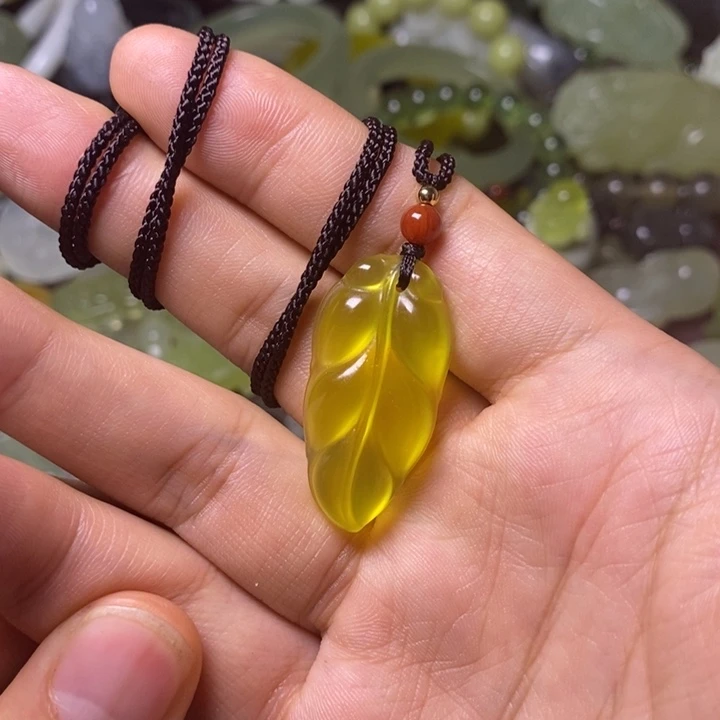 岫玉天然岫玉颈饰未镶嵌