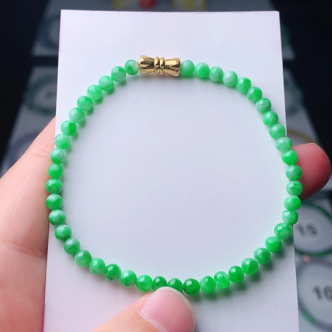 翡翠未镶嵌手链翡翠