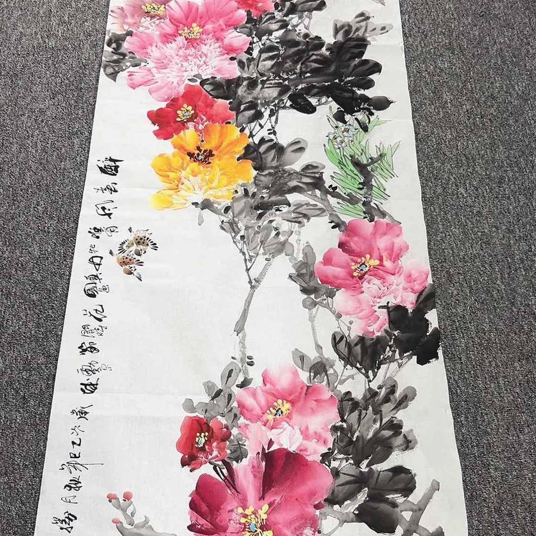 国画国画作品纯手绘