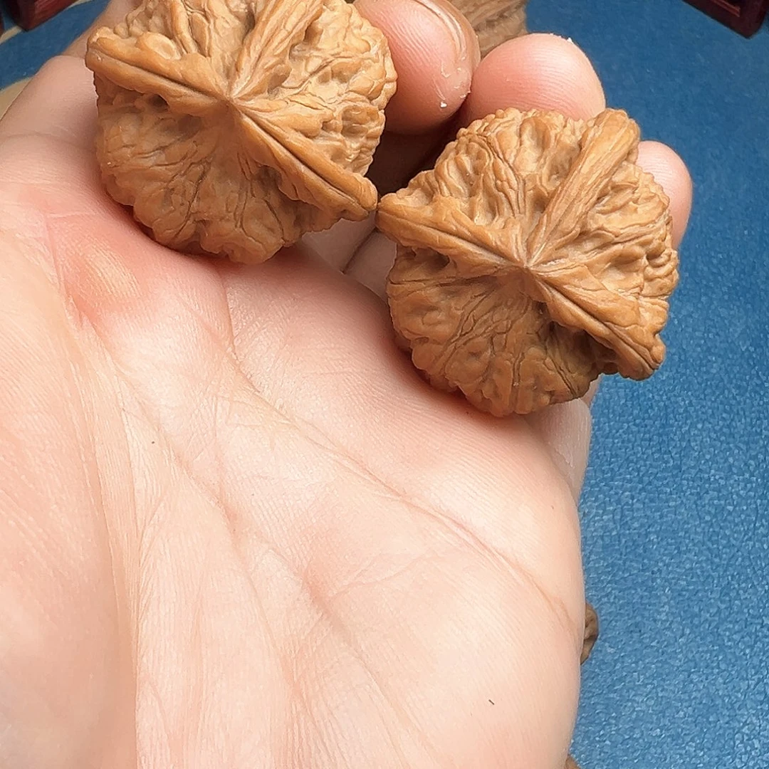 把件文玩核桃36玉溪三棱正丁