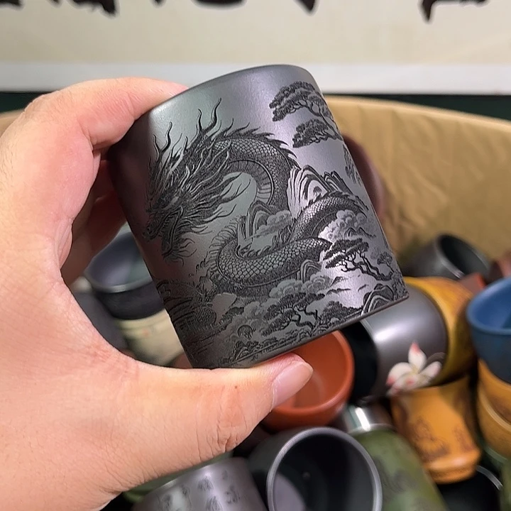 茶杯紫砂全手工紫砂主人杯