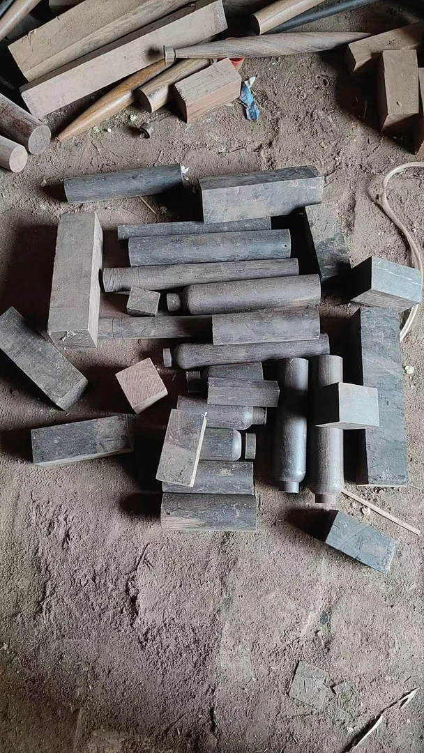 各种紫光檀边角料