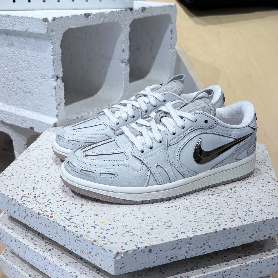 NIKE/耐克正品AJ1 MM男女同款扎染灰时尚型板鞋流光风-IM6662-181