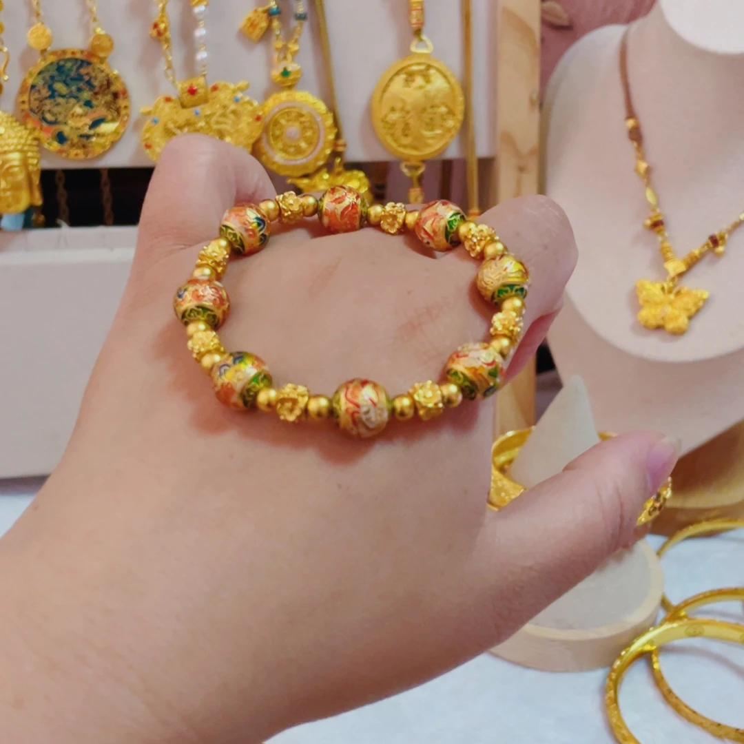 合金无合金无九色鹿手串看图52圈口