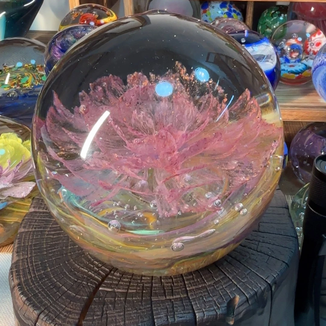 沐***风琉璃手工艺品微瑕