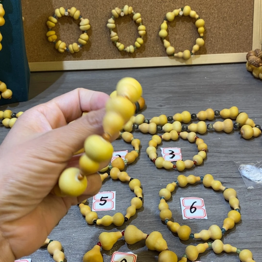 饭***饱纯天然小葫芦手串