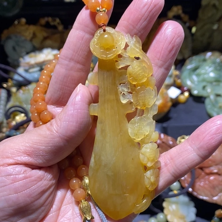 岫玉岫玉吊坠未镶嵌