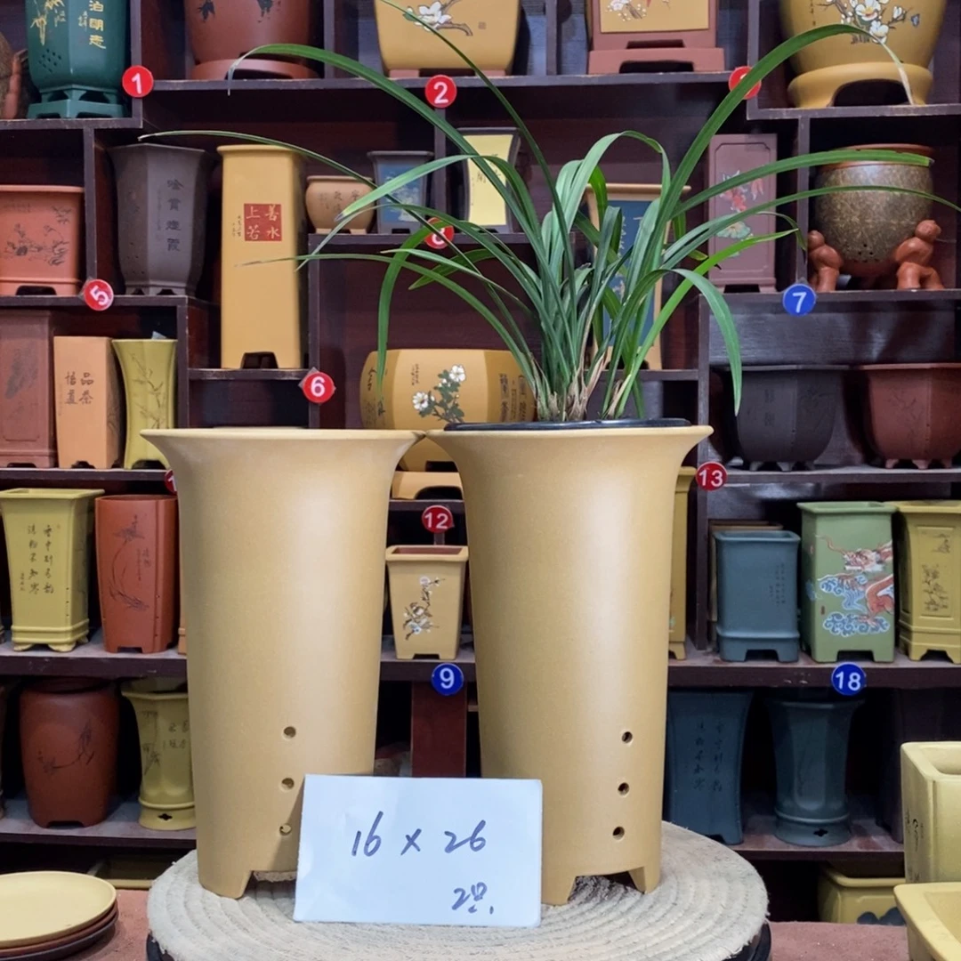 紫砂艺术紫砂花盆