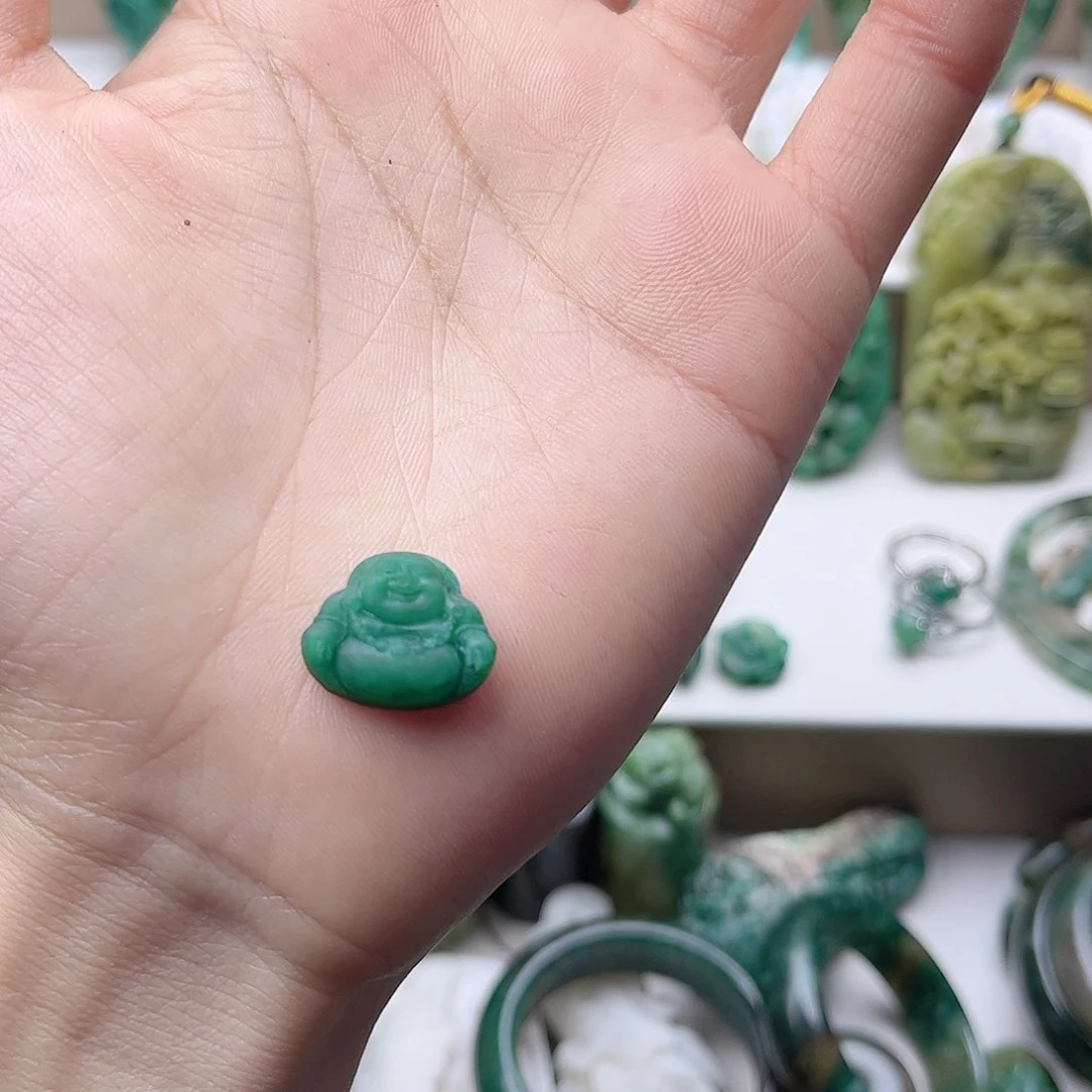 独山玉挂件未镶嵌小*~