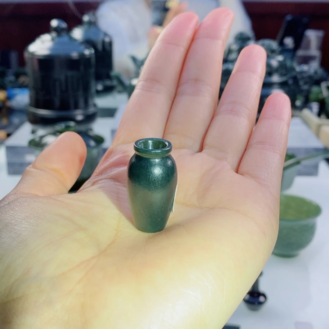 和田玉（青玉）摆件未镶嵌