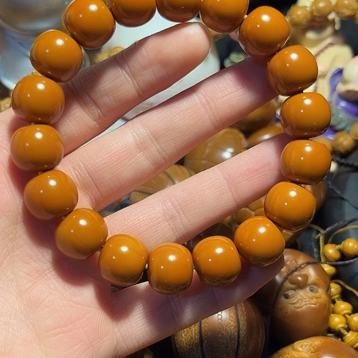 橄榄核手串/手链猴头算盘微瑕